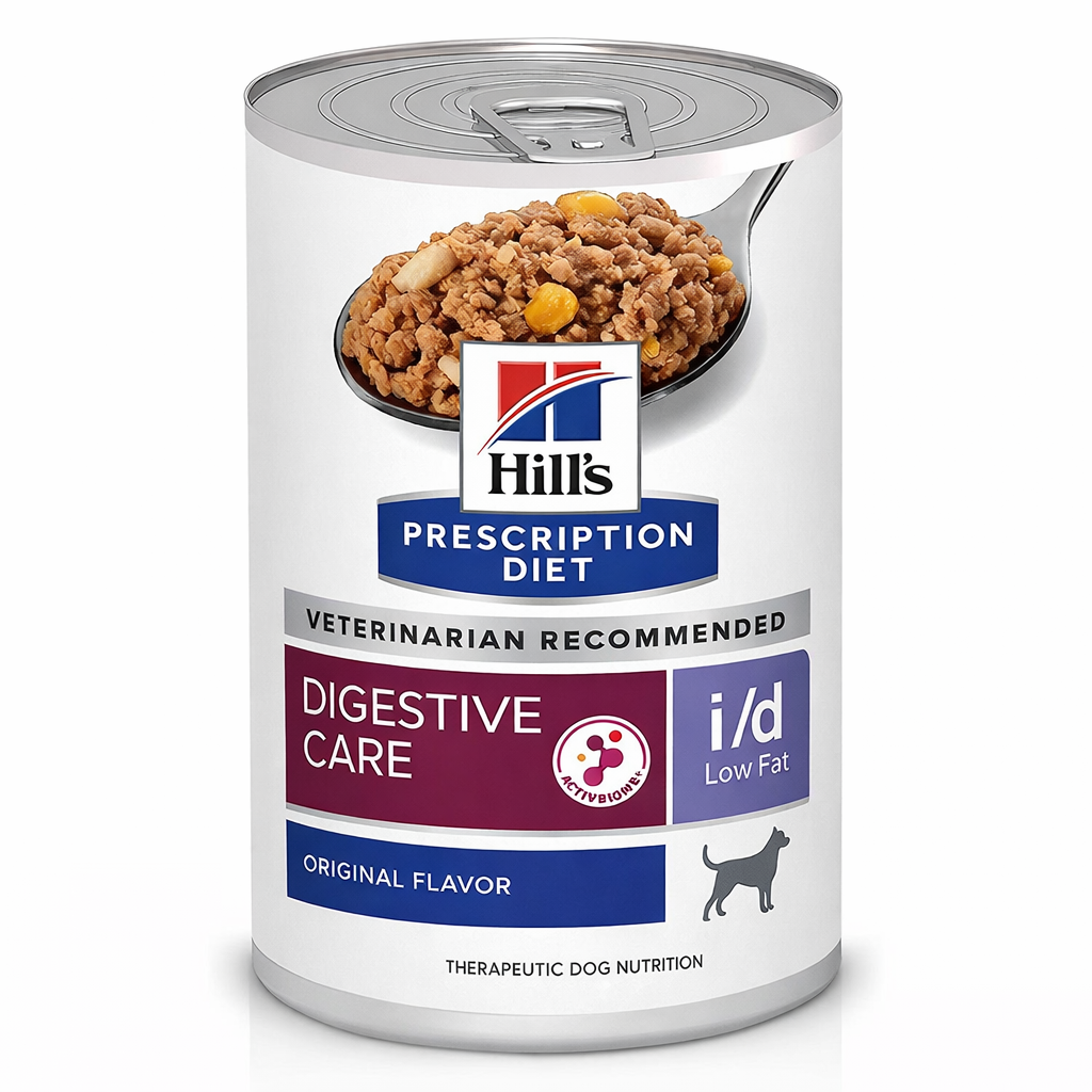 Hill’s® Prescription Diet® i/d Low Fat Digestive Care – Lata Terapéutica para Perros