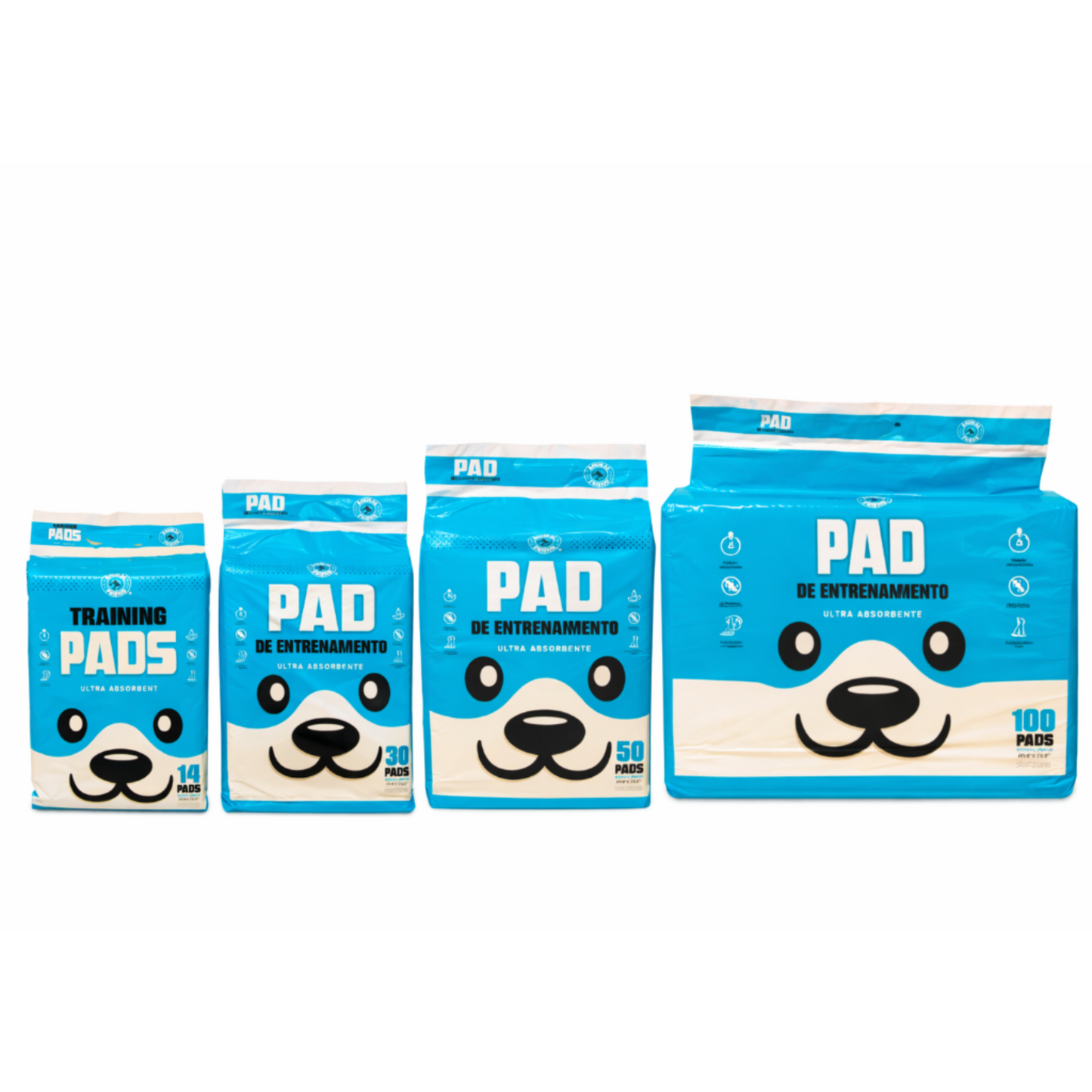 Training Pads Ultra Absorbentes para Perros