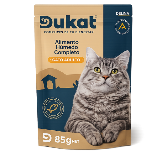 Dukat Alimento Húmedo para Gatos – 85 g