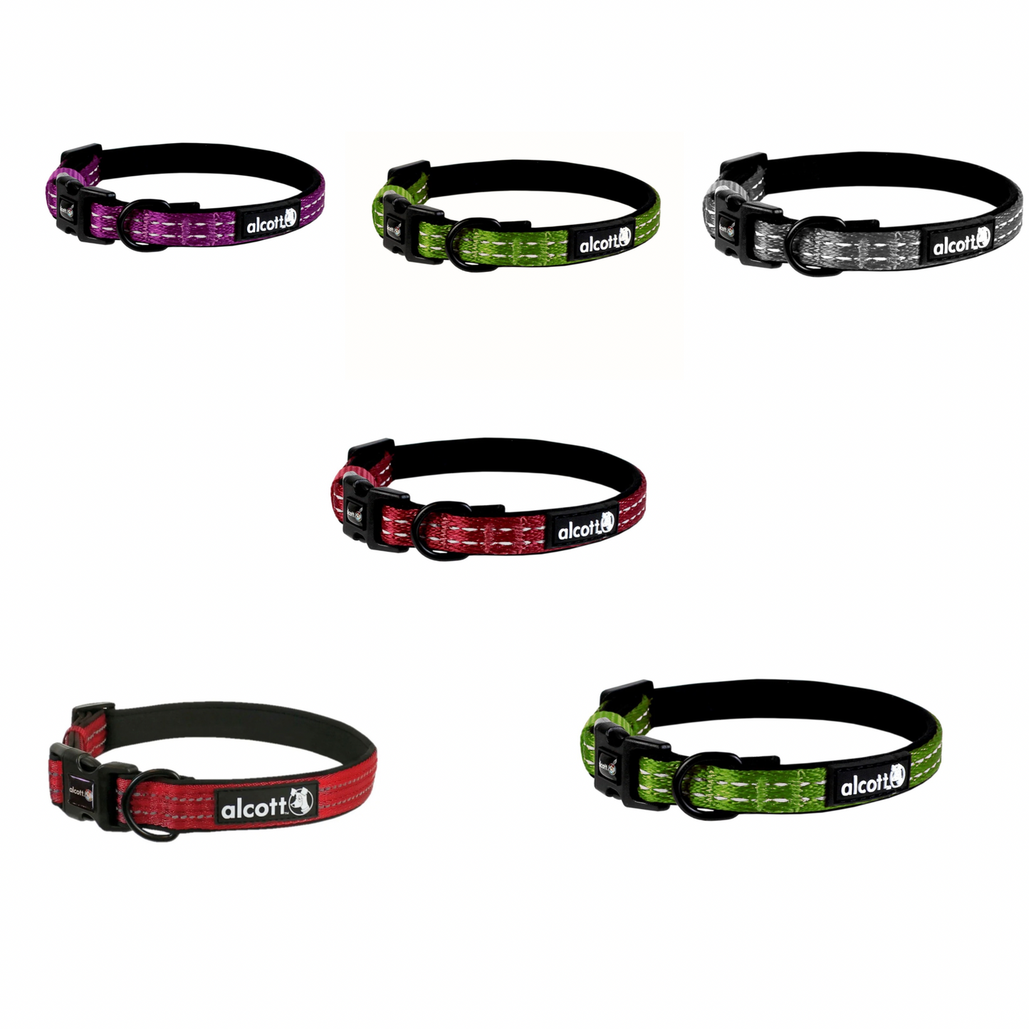 Alcott® Collar Reflectivo para Perro – Talla XS