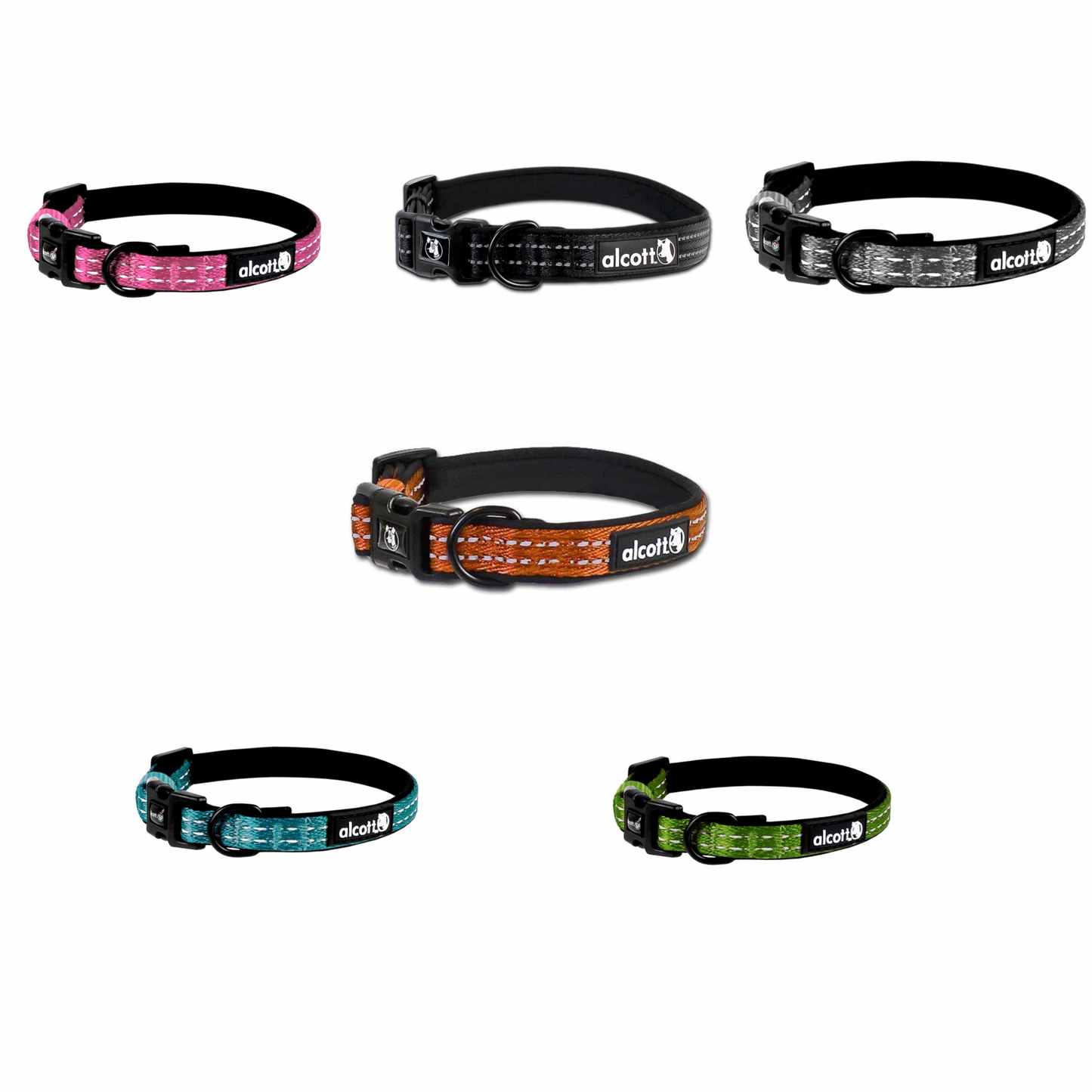Alcott® Reflective Dog Collar – Size M
