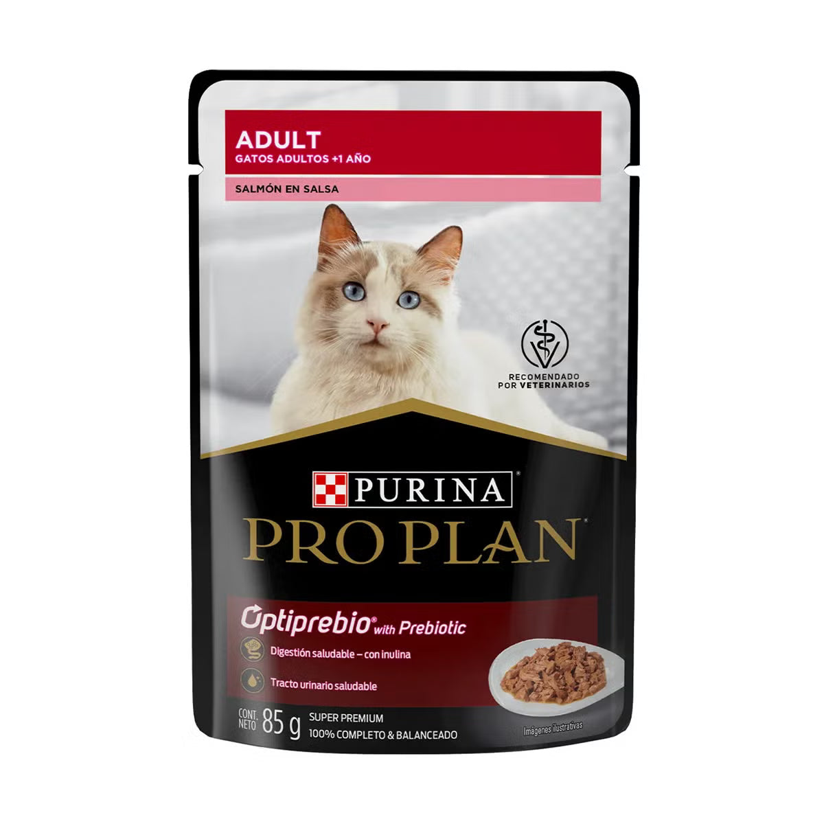 Purina Pro Plan Adult Cats Optiprebio – Alimento Húmedo para Gatos Adultos