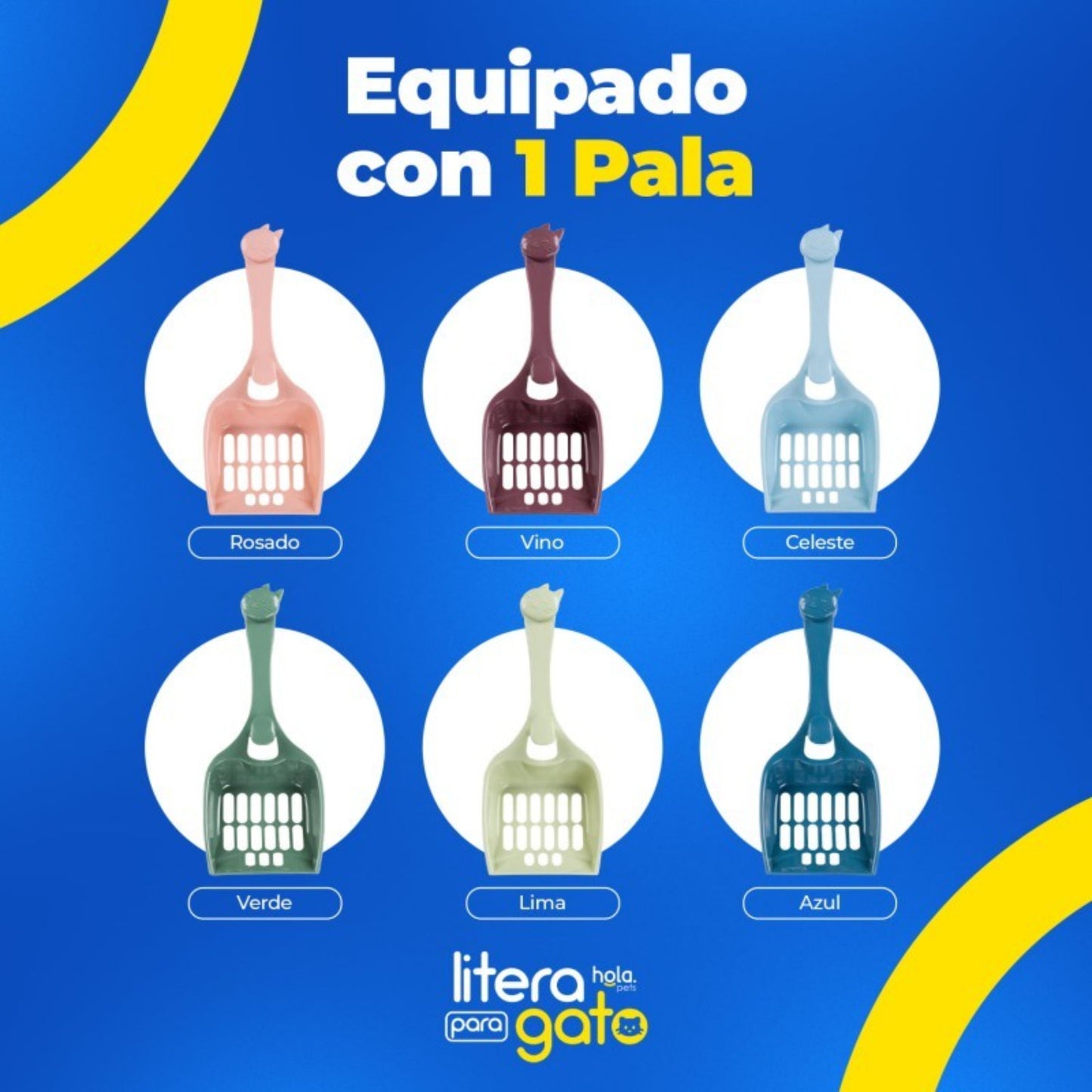 Litera para Gato con Pala Incluida