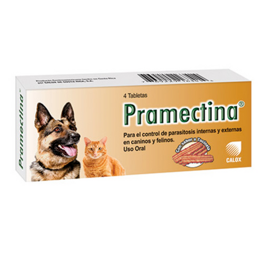 Pramectina Desparasitante Interno para Perros – Protección Mensual