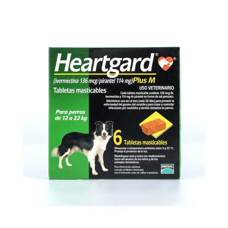 Heartgard Plus® Antiparasitario para Perros - Protección: 1 meses