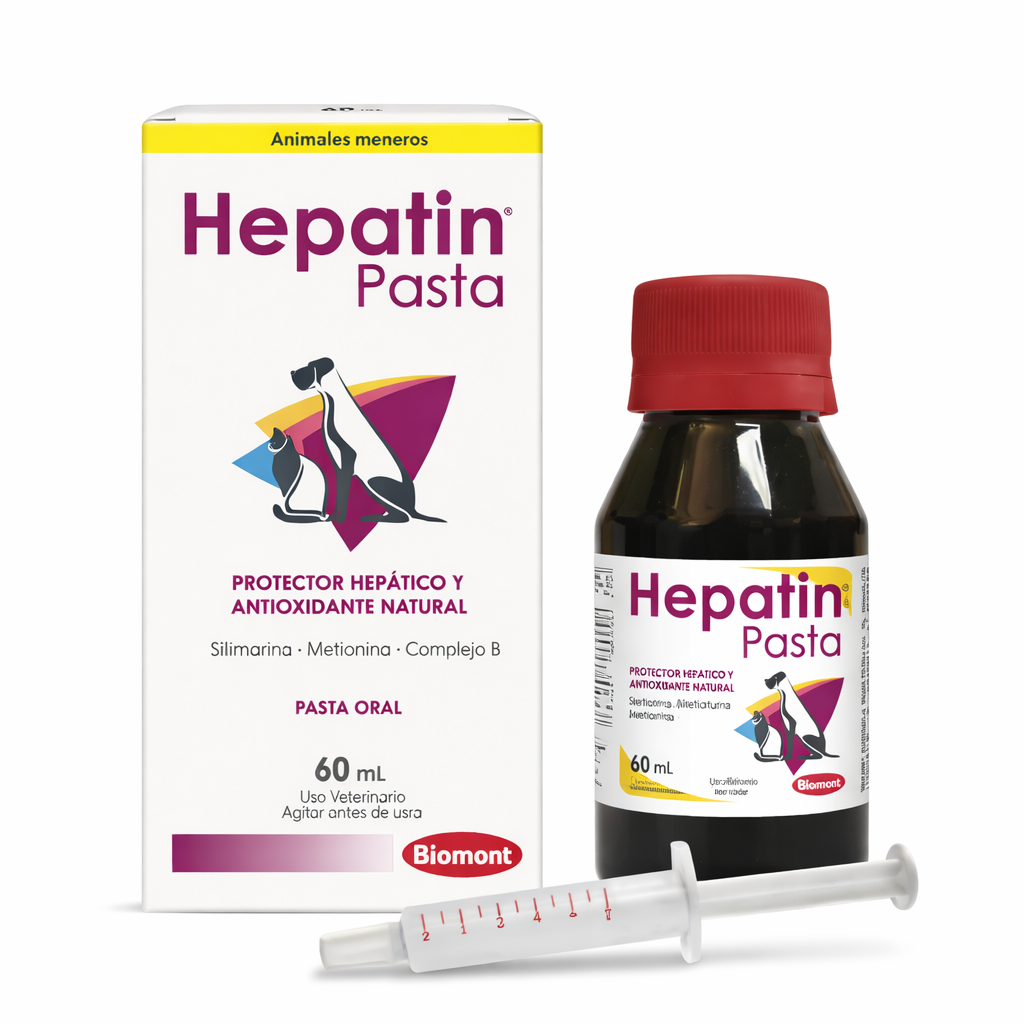Hepatin® Pasta – Protector Hepático y Antioxidante Natural para Perros y Gatos