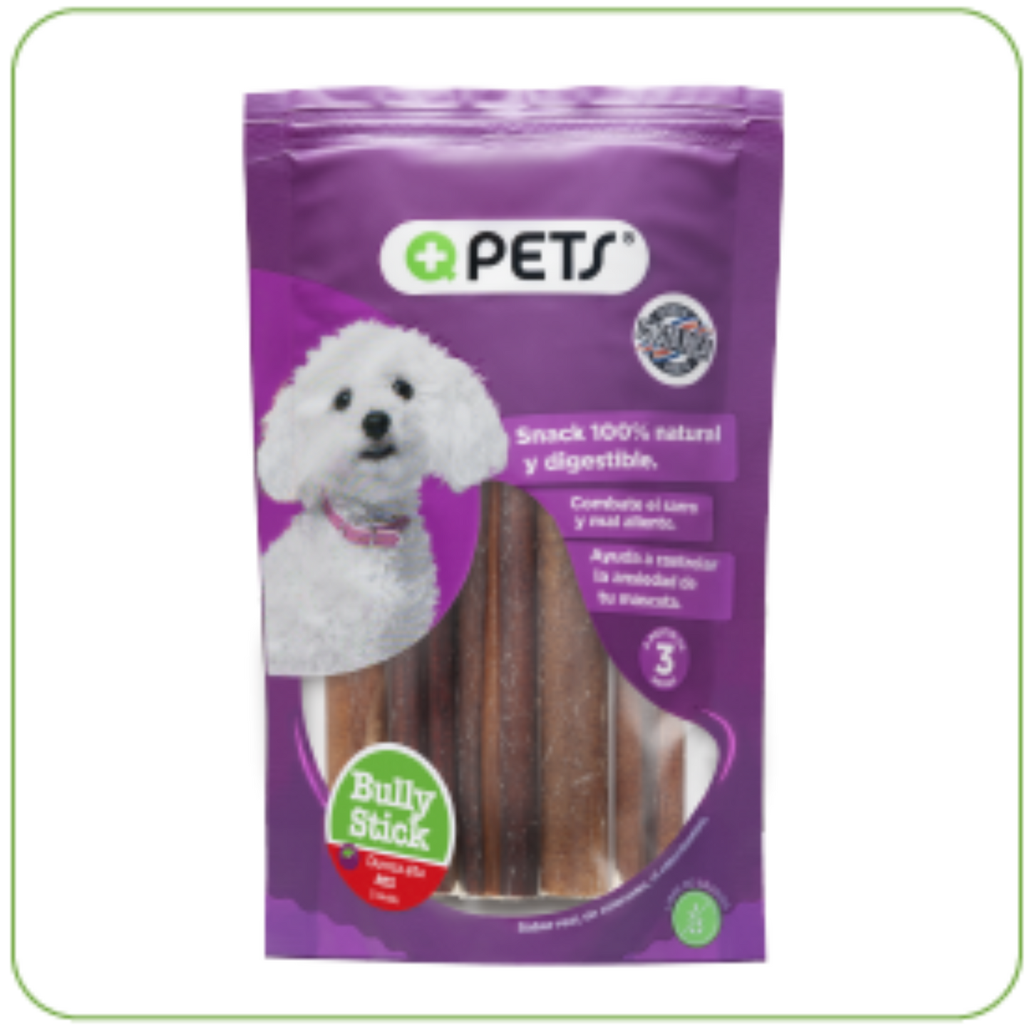Bully Stick +PET – Natural Snack for Dogs