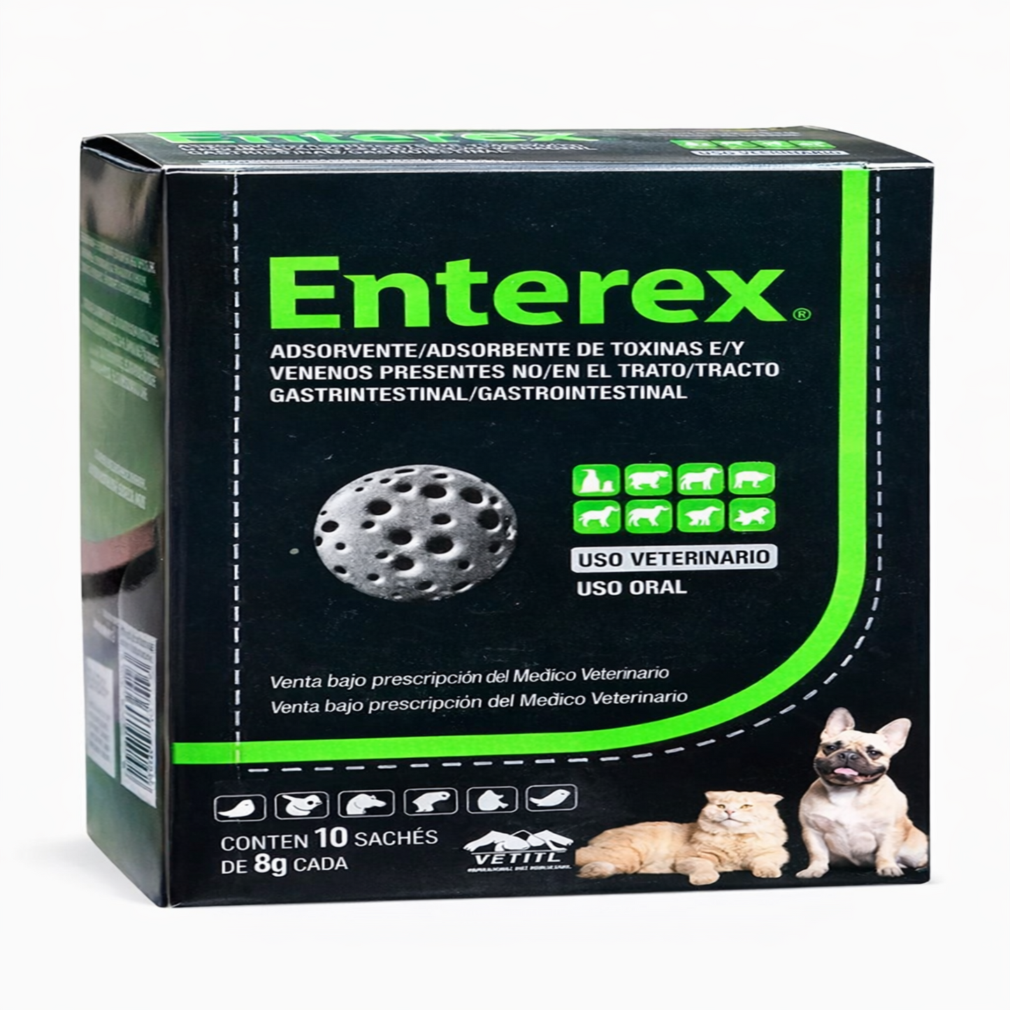 Enterex® Adsorbente Gastrointestinal de Uso Veterinario