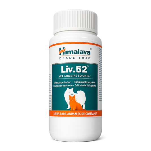 Liv.52® Vet Tabletas – 80 unidades | Uso Veterinario