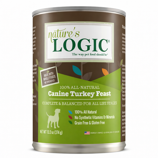 Nature’s Logic® Canine Turkey Feast – Lata Natural para Perros