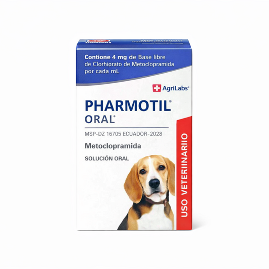 Pharmotil® Oral (Metoclopramida) Solución Oral – Perros