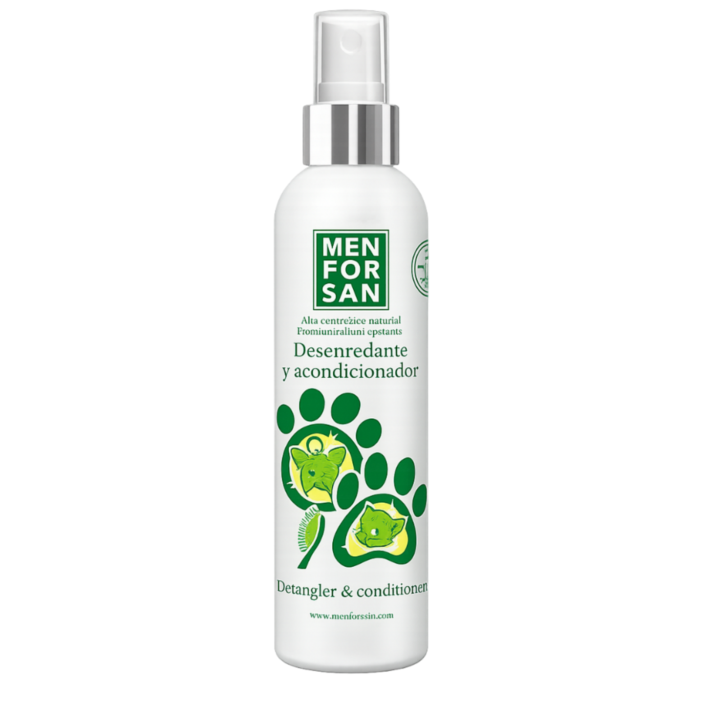 Men For San Desenredante y Acondicionador para Perros y Gatos