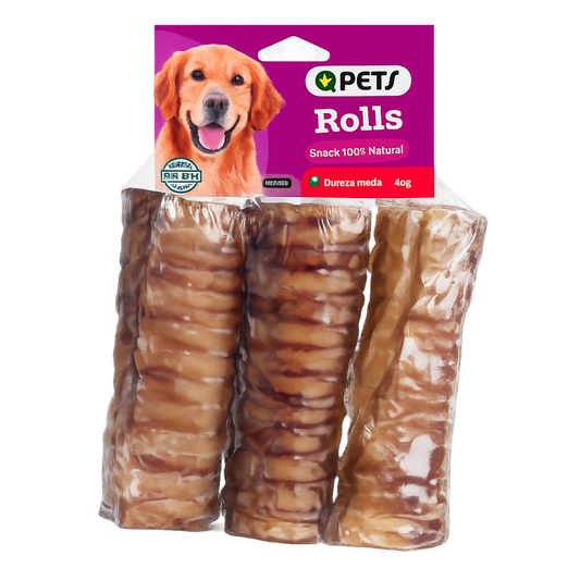 +PET Bully Rolls – Snack Natural Digestible para Perros