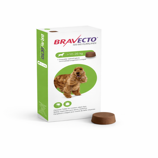 Bravecto® Antiparasitario para Perros  – Protección 3 meses