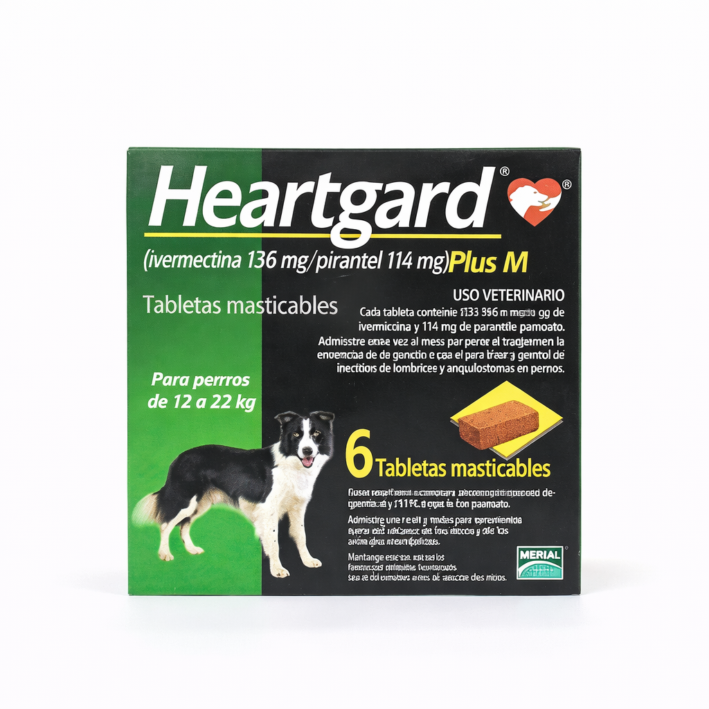 Heartgard Plus® Antiparasitario para Perros - Protección: 1 meses