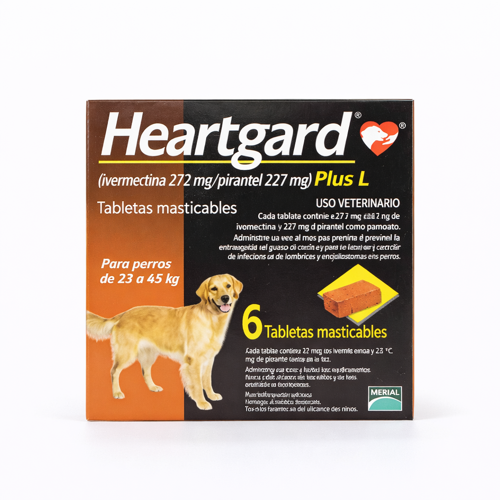 Heartgard Plus® Antiparasitario para Perros - Protección: 1 meses