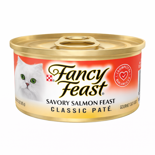 Fancy Feast® Ocean Whitefish & Tuna Feast – Classic Paté