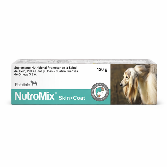 NutroMix® Skin+Coat – Suplemento Nutricional para Piel y Pelaje en Perros y Gatos (60 g)