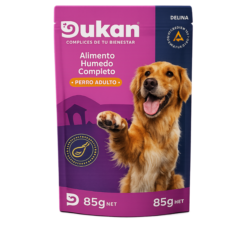 Dukan – Alimento Húmedo Completo para Perros (85 g)