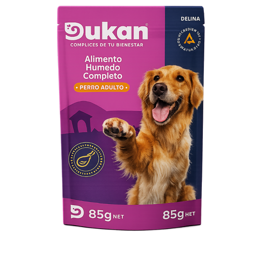 Dukan – Alimento Húmedo Completo para Perros (85 g)