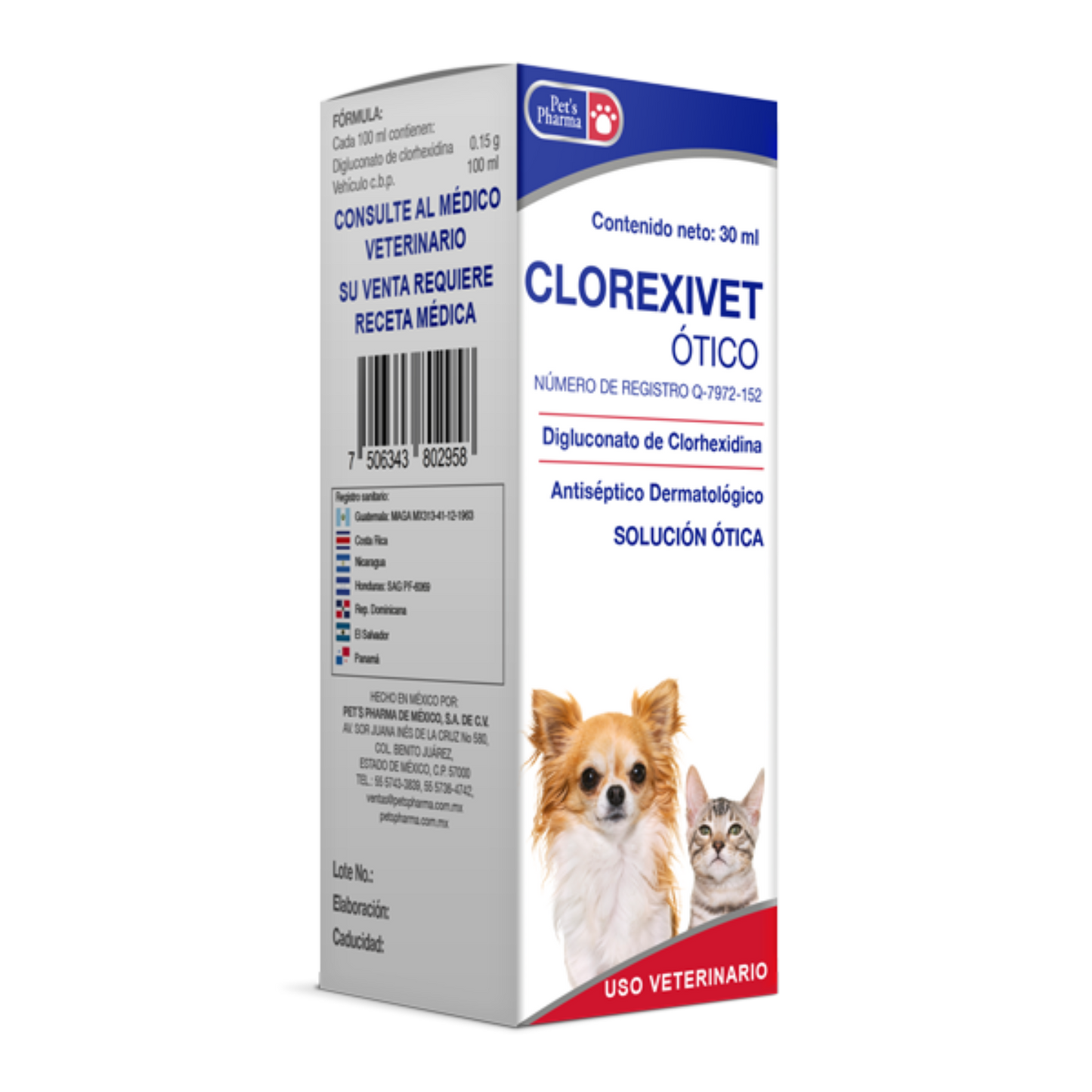 Clorexivet Ótico 30 ml