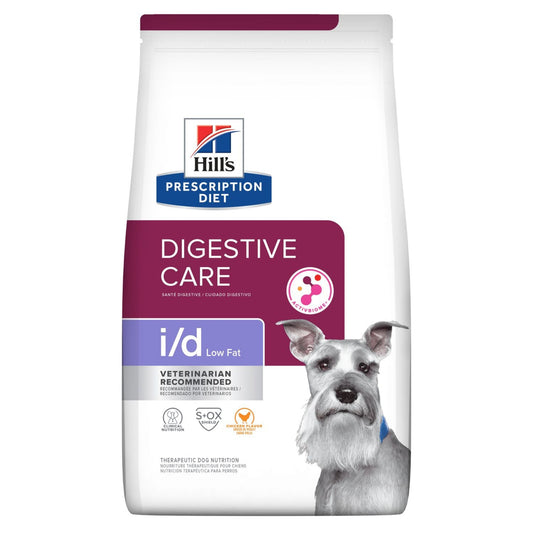 Hill’s Prescription Diet Digestive Care i/d Low Fat – Alimento Seco Terapéutico para Perros