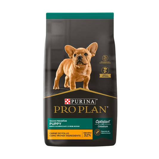 Purina Pro Plan Puppy Pollo & Arroz Small Breed – Alimento Seco para Cachorros Razas Pequeñas