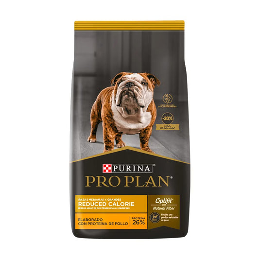Purina Pro Plan Reduced Calorie Pavo y Arroz – Alimento Seco para Perros Razas Medianas y Grandes