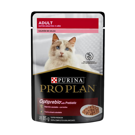 Purina Pro Plan Adult Cats Optiprebio – Alimento Húmedo para Gatos Adultos