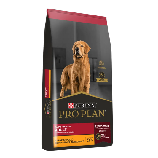 Purina Pro Plan Adult Razas Medianas – Alimento Seco para Perros Adultos