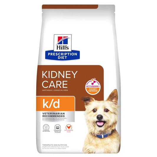 Hill’s Prescription Diet k/d Kidney Care – Alimento Seco Terapéutico para Perros